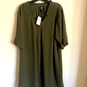 NWT Olive green Nordstrom Bobeau Tunic XXL